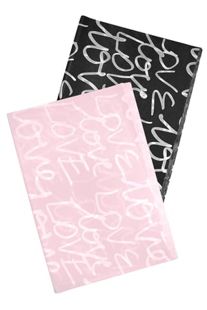 Rollenpapier Portrait Love - schwarzes Papier h5 Bild2