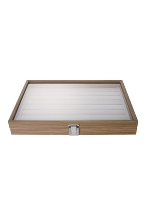 Espositore porta anelli - Legno grigio h5 Immagine2