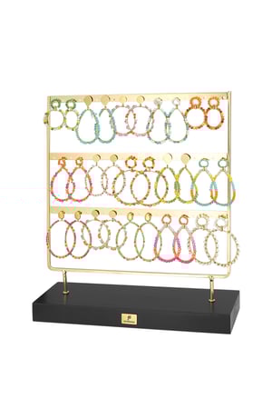 earrings display glass beads colorful h5 