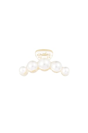 Hair clip pearls small h5