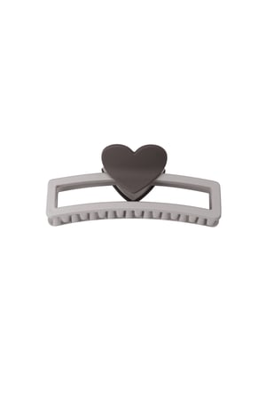 hair clip with heart-shaped handle h5