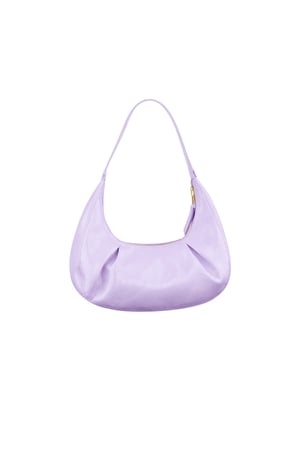 Borsa con pieghe - nera  h5