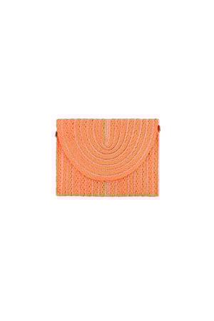 Bolso de mano de verano living life - blanco roto h5