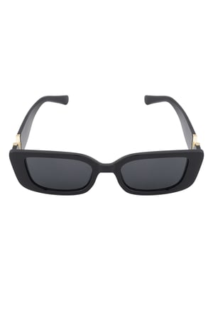 Klassische Sonnenbrille mit V – Schwarz h5 Bild4