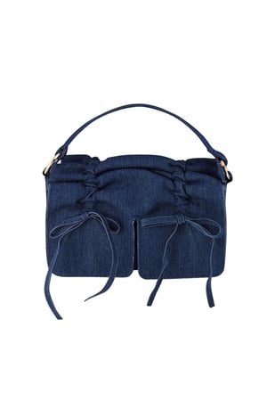 Denim bag with bows h5 
