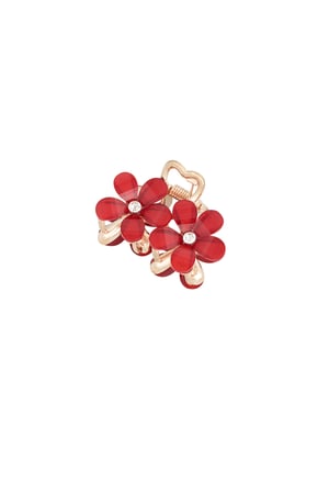 Flower duo hair clip h5