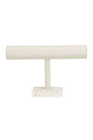 Stone Bracelets Display - Off White h5 