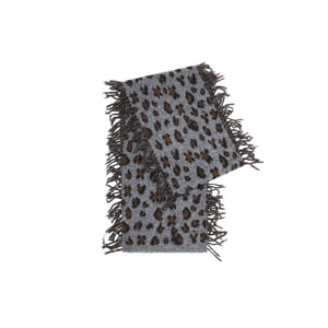 1 Piece Leopard Print Tassels Wool Women's Winter Scarves h5 Picture5