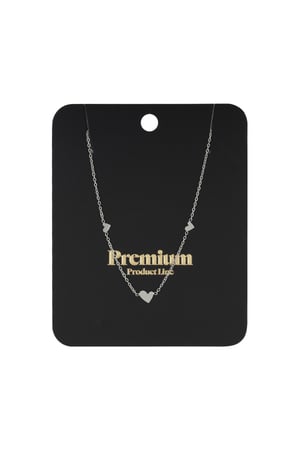 classic necklace with hearts h5 Picture5
