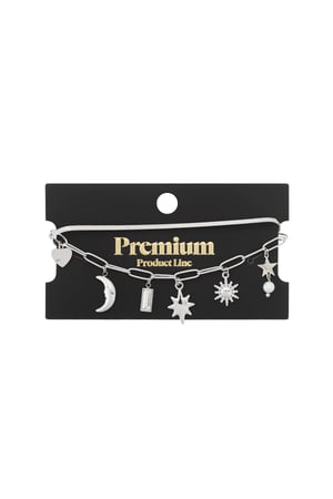 Tag- und Nacht-Charm-Armband – Goldfarbe - Goldfarbefarbe h5 Bild3