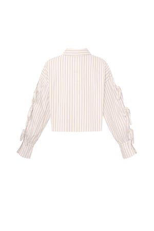 Blouse Pinstripe Laces h5 Picture3