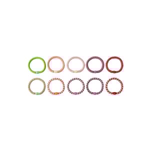 Haargummis/Armbänder – dunkle Farben h5 Bild2