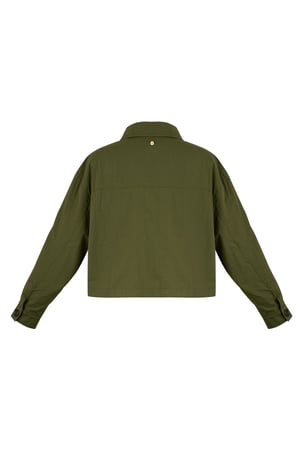 Kurze Jacke – grün h5 Bild9