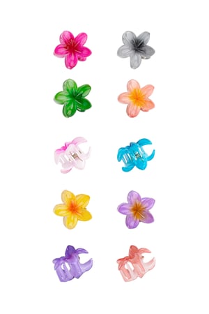 Set di fermagli per capelli Fiori Hawaii - multi h5 