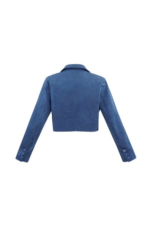 Denim cropped blazer h5 Picture6