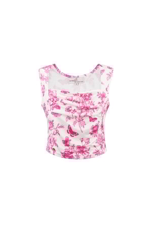 Flower butterfly top h5