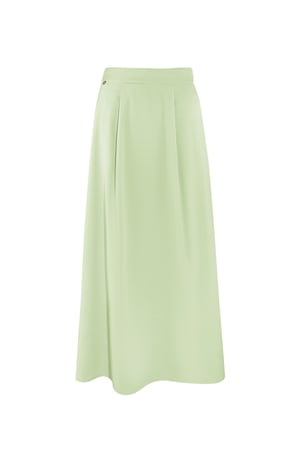 Long satin skirt h5 