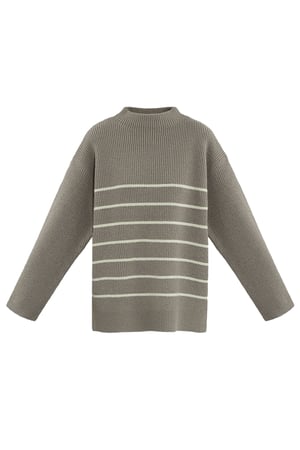 Basic Bliss sweater - orange pink h5