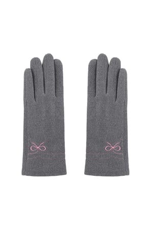 Delicate bow gloves h5