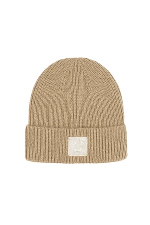 Hat lover of smiley - off white h5 