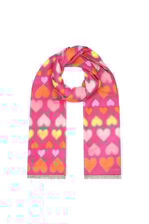 Scarf hearts all over h5 