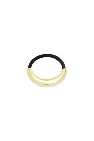 Élastique à cheveux Simply Chic - doré h5