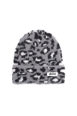 panther print hat h5