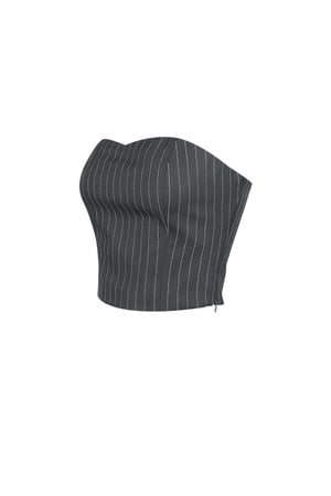 Pinstripe Bandeau Top h5 Picture2