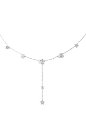 Collane con ciondolo in acciaio inossidabile, serie Star Casual Daily Simple, gioielli da donna h5 Immagine2