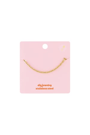 Stainless Steel Chain Bracelets Chain DIY Daily Simple Series Women's jewelry h5 Picture4
