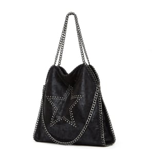 1 Piece Modern Rivet Star PU Women's Handbags h5 