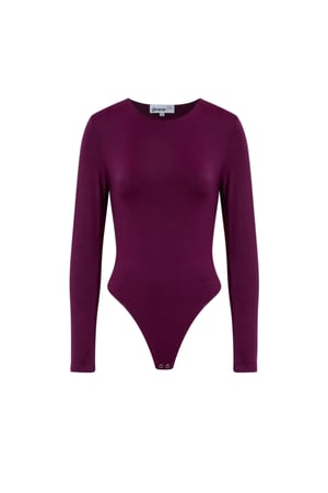 Nylon Shapewear Bodysuit Solid color Basic All Fit  Clothes h5 Picture12