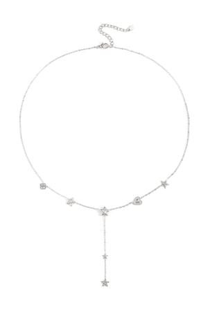 Collane con ciondolo in acciaio inossidabile, serie Star Casual Daily Simple, gioielli da donna h5