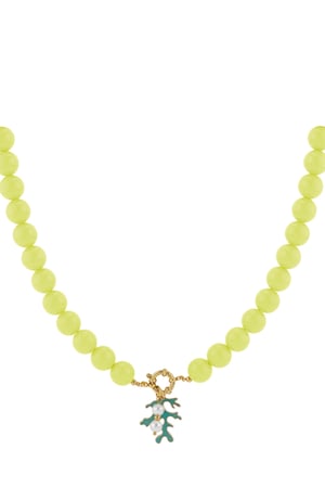 Collana di piccole perle colorate-12mm h5 Immagine8