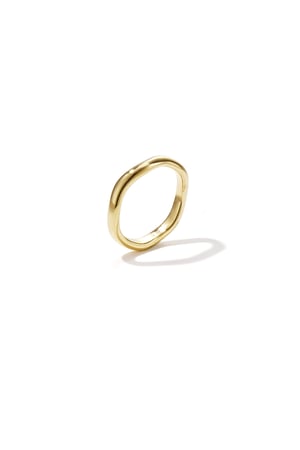 Minimalistischer Wellenring h5 