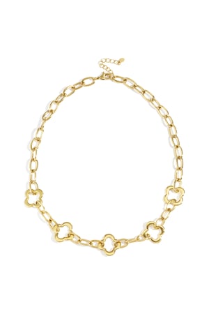 Stainless Steel Chain Necklaces Clover Casual Daily Simple Series Women's jewelry h5