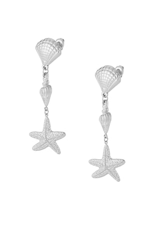 Triple shell Earrings h5