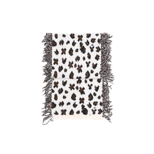 1 Piece Leopard Print Tassels Wool Women's Winter Scarves h5 Picture7