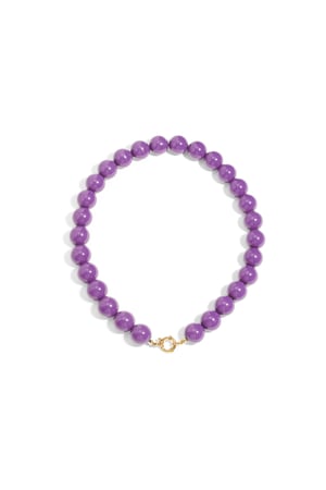 Resin Beaded Necklaces Beads Casual Daily Simple Series Women's jewelry-15mm h5
