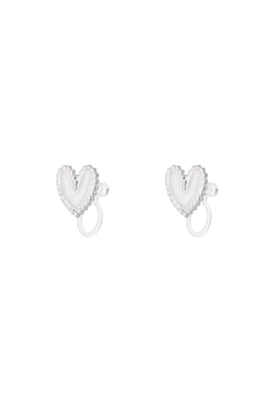 Heart Clip Earrings h5