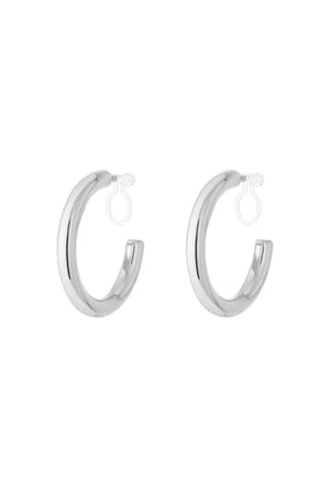 Chic Hoop Clip Earrings h5