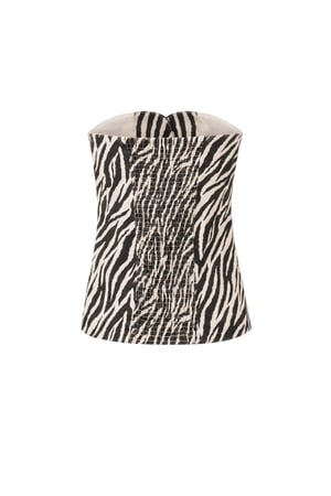 The Zebra Strapless h5 Picture3