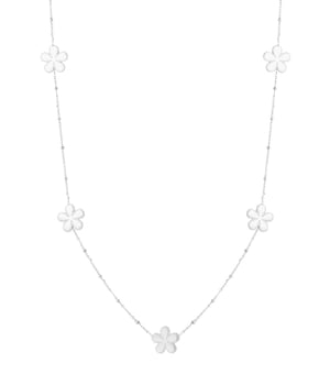 collana lunga con palline e fiori h5