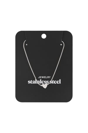 Ketting hart Goud kleur Stainless Steel h5 Afbeelding6