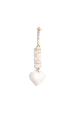 Taschenanhänger Herz, lässig, Acryl, Alltagsaccessoires h5