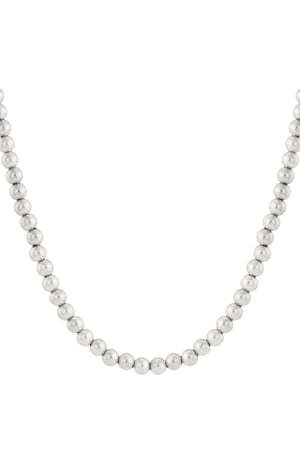Hollow bead necklace -10mm h5 Picture3