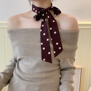 1 Piece Vintage Polka Dots Polyester Women's Bandana h5 Picture3
