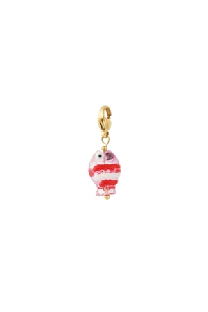 Farbe Fisch Schmuck Charm h5