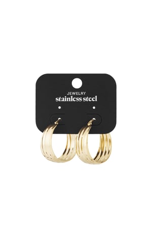 earrings round with structure h5 Picture5