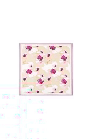 Sommerliche Schals mit Blumenmuster, süße Polyester-Accessoires zum Valentinstag h5